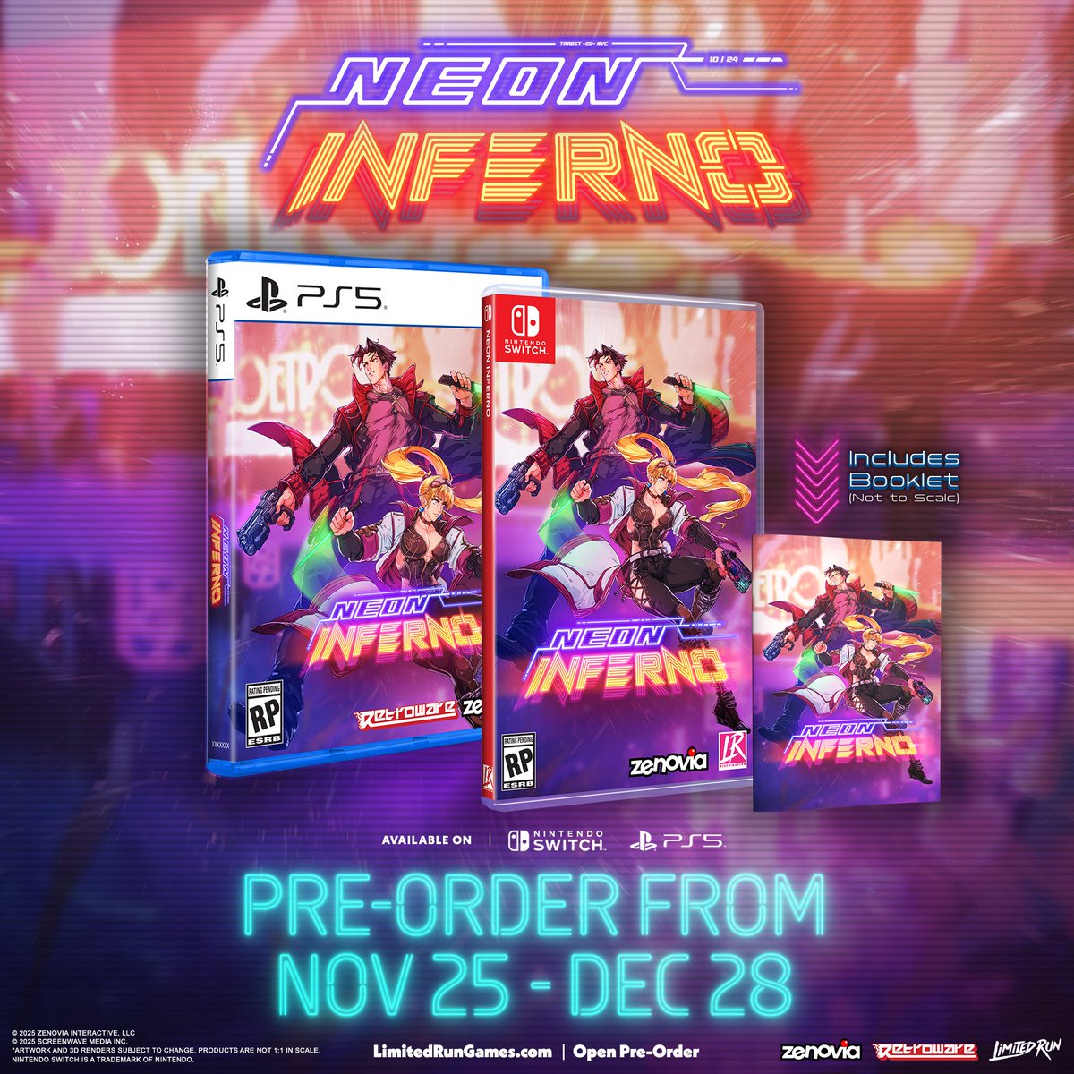 Zenovia Interactive 🔥 Neon Inferno OUT NOW! tweet media