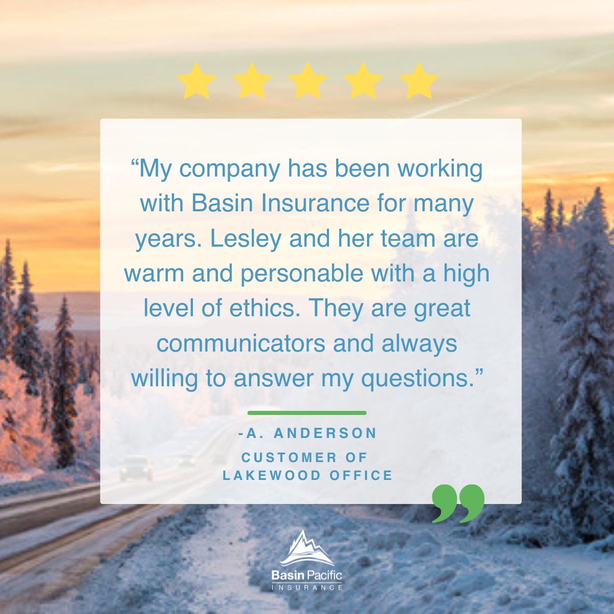 BasinPacificIns's tweet image. ✨ Building Trust. Providing Protection. ✨
Thank you for trusting Basin Insurance to protect what matters most. 🛡️🤝

#BasinPacificInsurance #InsuranceExperts #ClientFocused #HereForYou #ProtectWhatMatters #BusinessCoverage #ClientLove #LocalBusiness #InsuranceThatCares