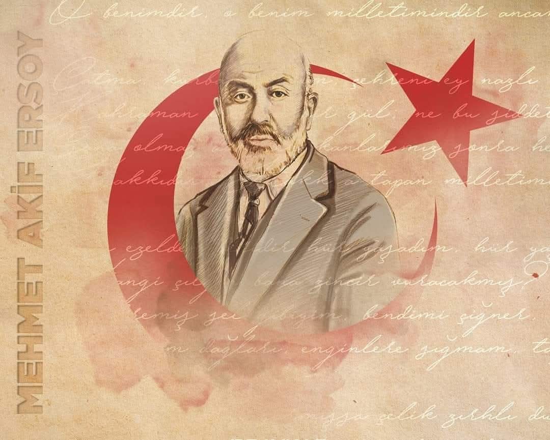 Varlık ve Diriliş Destanımız İstiklal Marşı’mızı yazan milli Şairimiz...

Korkma!
... diyerek, bizlere milli bir hazine bırakan,
Anadolu’nun gönlünde yatan, bağımsızlık sevdasını alevlendiren, İstiklâl Şairimiz  Mehmet Akif Ersoy... 

Unutma TÜRK!
KORKMA!
+