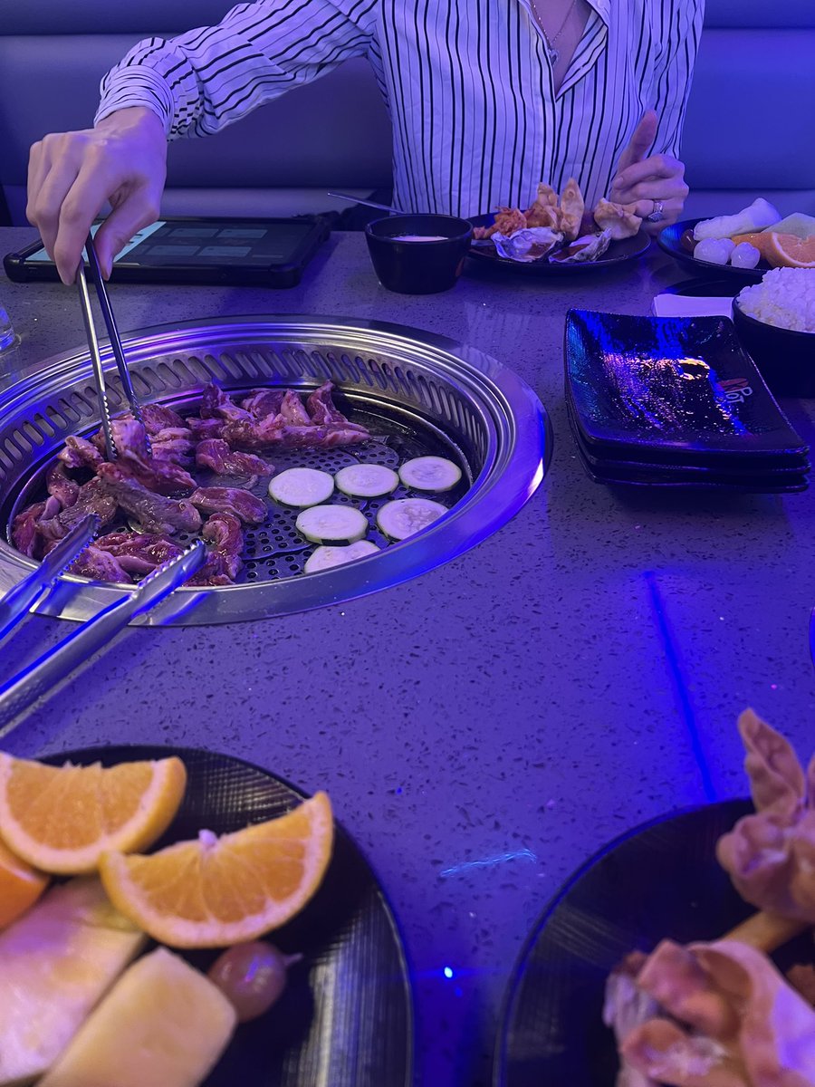 FDWhiteOfficial's tweet image. No kids today so me and the wife out all day. First stop Korean BBQ all you can eat. I’m stuffed.
No charts for me today. Back at it Sunday…