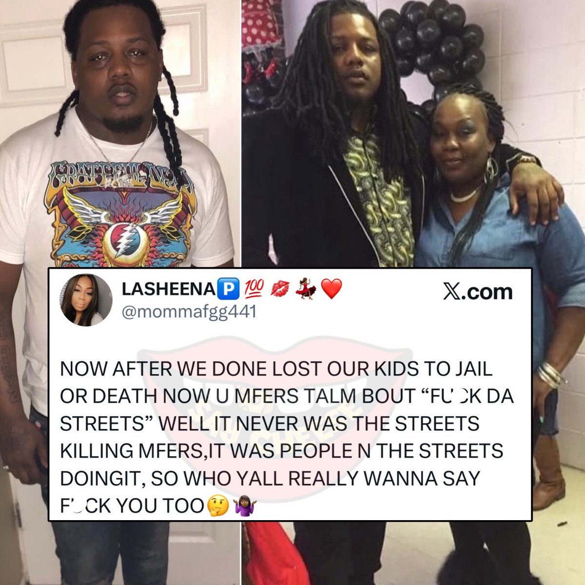 SaycheeseDGTL's tweet image. FBG Duck’s mom shares her opinion on the 'F The Streets' movement:

“Now after we done lost our kids to jail or death now u mfers talm bout f*ck da streets”