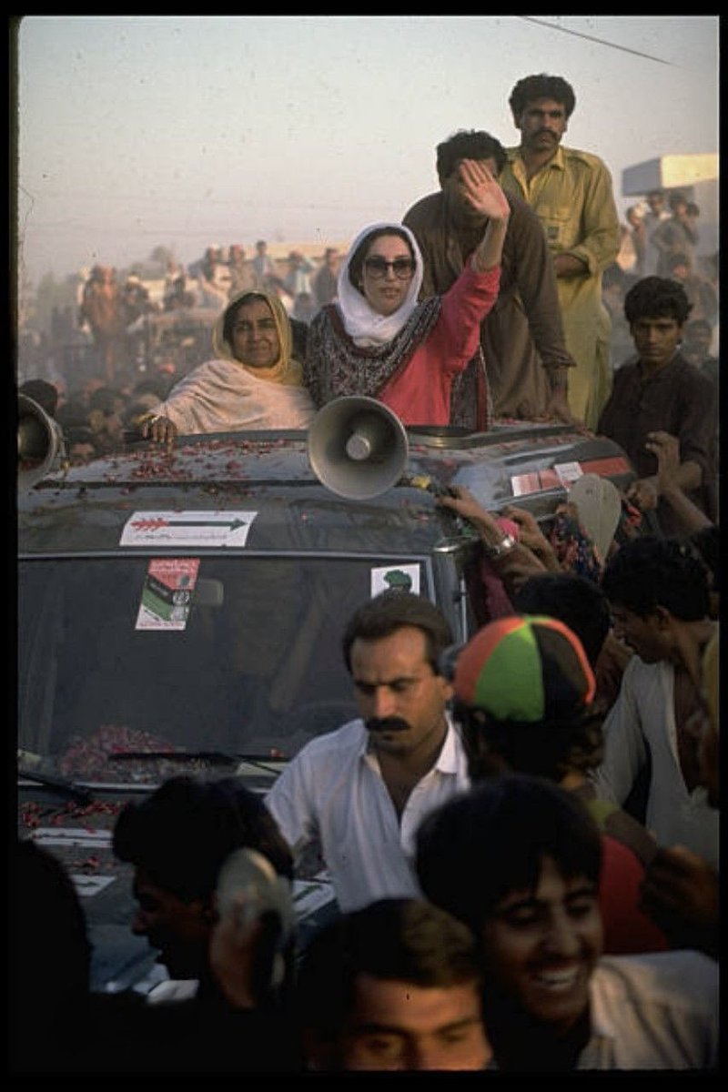 Honoring Shaheed Mohtarma Benazir Bhutto’s ever-lasting legacy who was martyred today while standing exactly where she had always stood, at the frontlines of history, fighting for her people. She gave her life in the struggle for democracy, for the dignity of the marginalized,