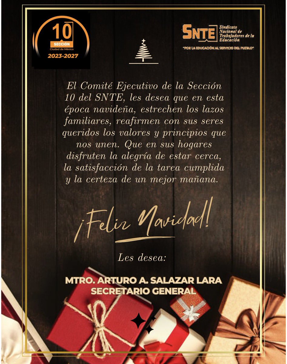 Sección 10 SNTE CDMX tweet media