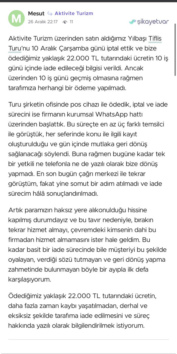 benmes108's tweet photo. @aktiviteturizm  #tatil #tur #seyahat #gezi #batum #tiflis #şikayet 

AKTİVİTE TURİZM GASPI!!! https://t.co/FNrw1uc80j