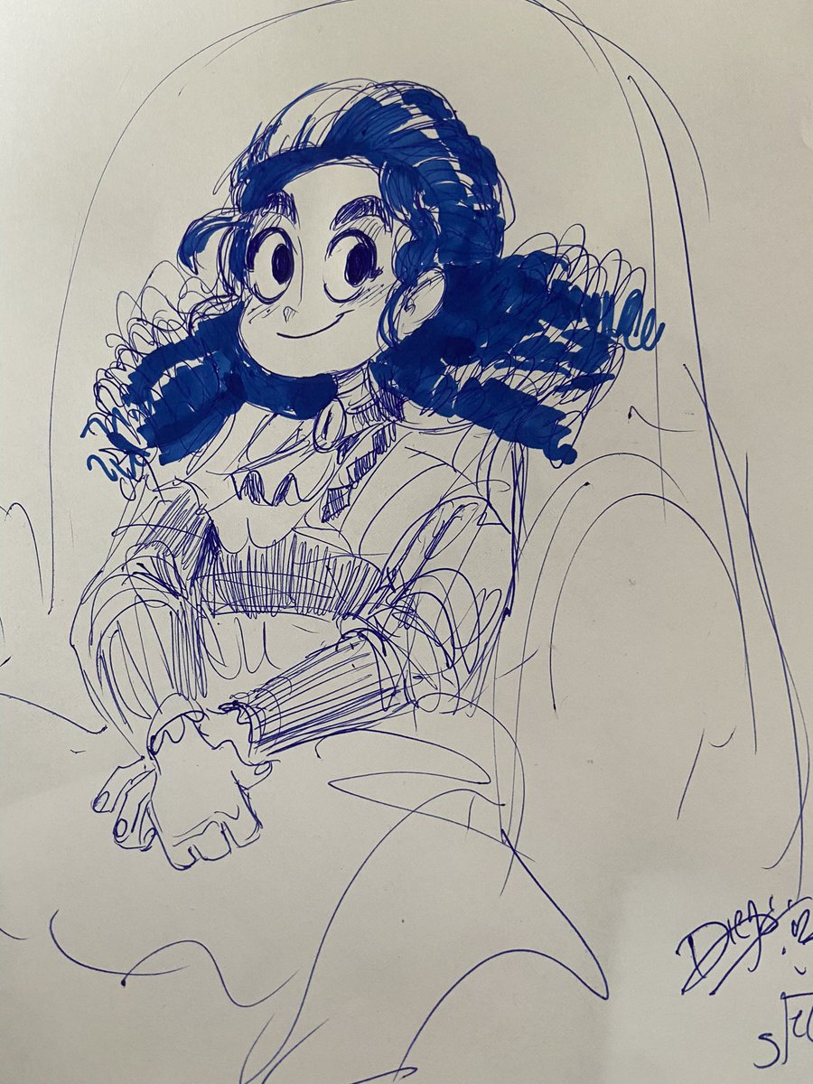 Show me what you can do with just a pen! Mostly Frankelda  jaja