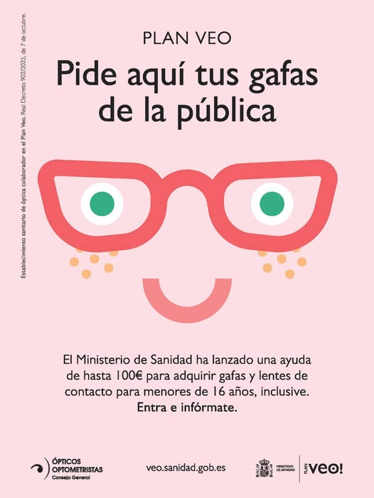 ¡Un gran paso hacia la igualdad visual! 👓✨

Estamos profundamente agradecidos de que iniciativas como el Plan VEO sean una realidad. Gracias a este programa, la #saludVisual deja de ser un privilegio para convertirse en un derecho accesible para todos los niños y niñas, sin