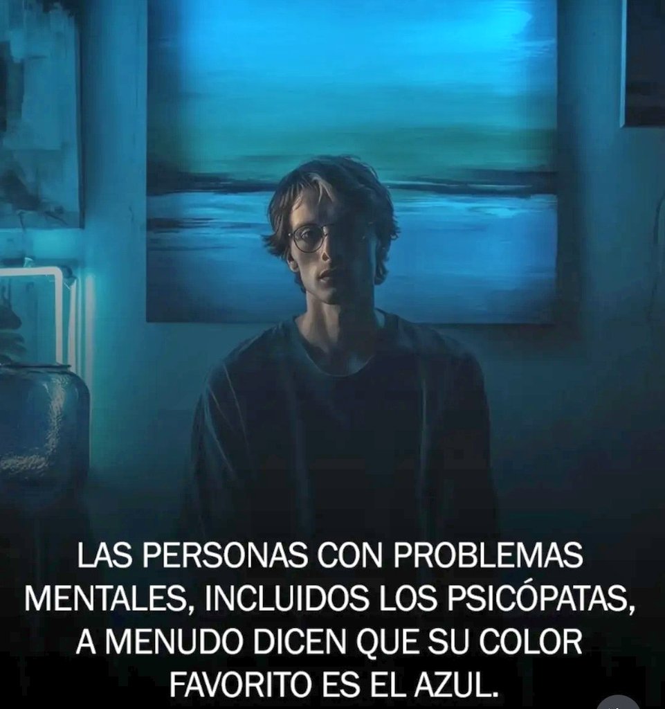 #ElDato ➡️ para aquellos a los que les gusta el color azul