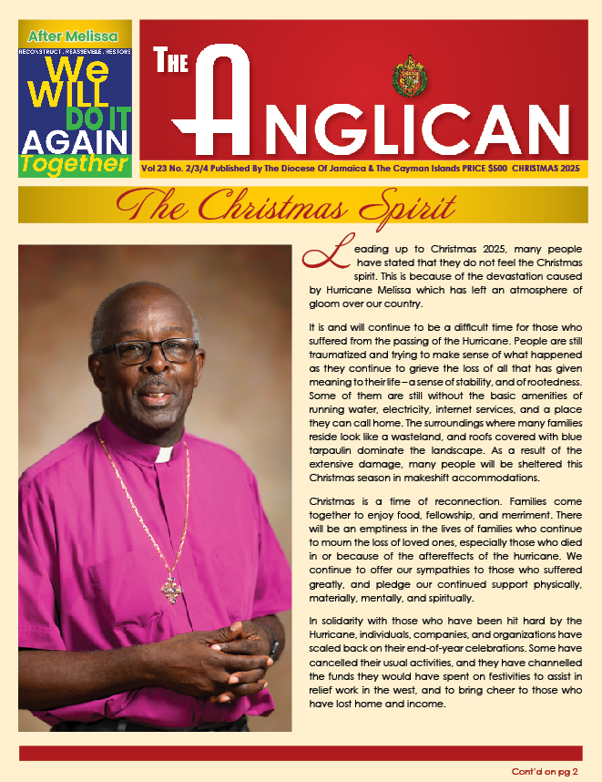 DioceseofJACI's tweet photo. THE CHRISTMAS ANGLICAN 
https://t.co/MPsx2SXcTN
Ready to read online. https://t.co/1gJTaTWjz3