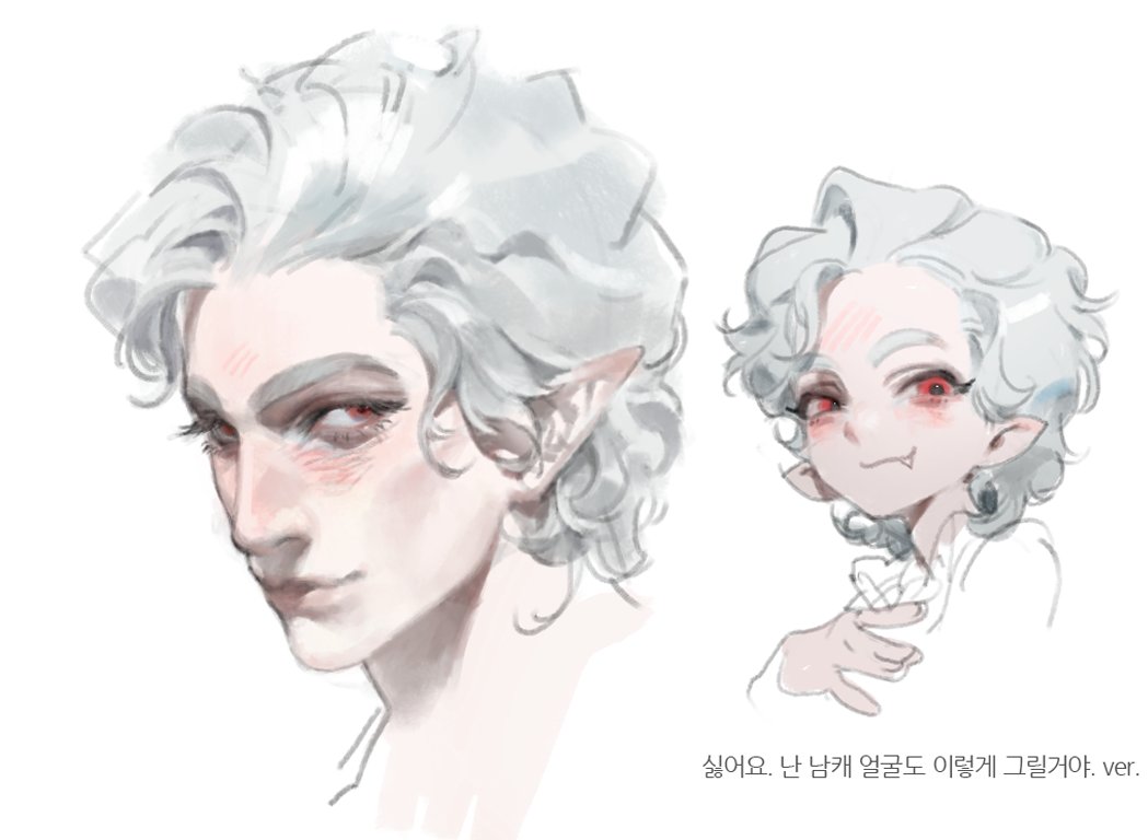 근황: 발더스 게이트3을 하고 있어요
아래는 연습 삼아 그려본 아스타리온 님이십니다