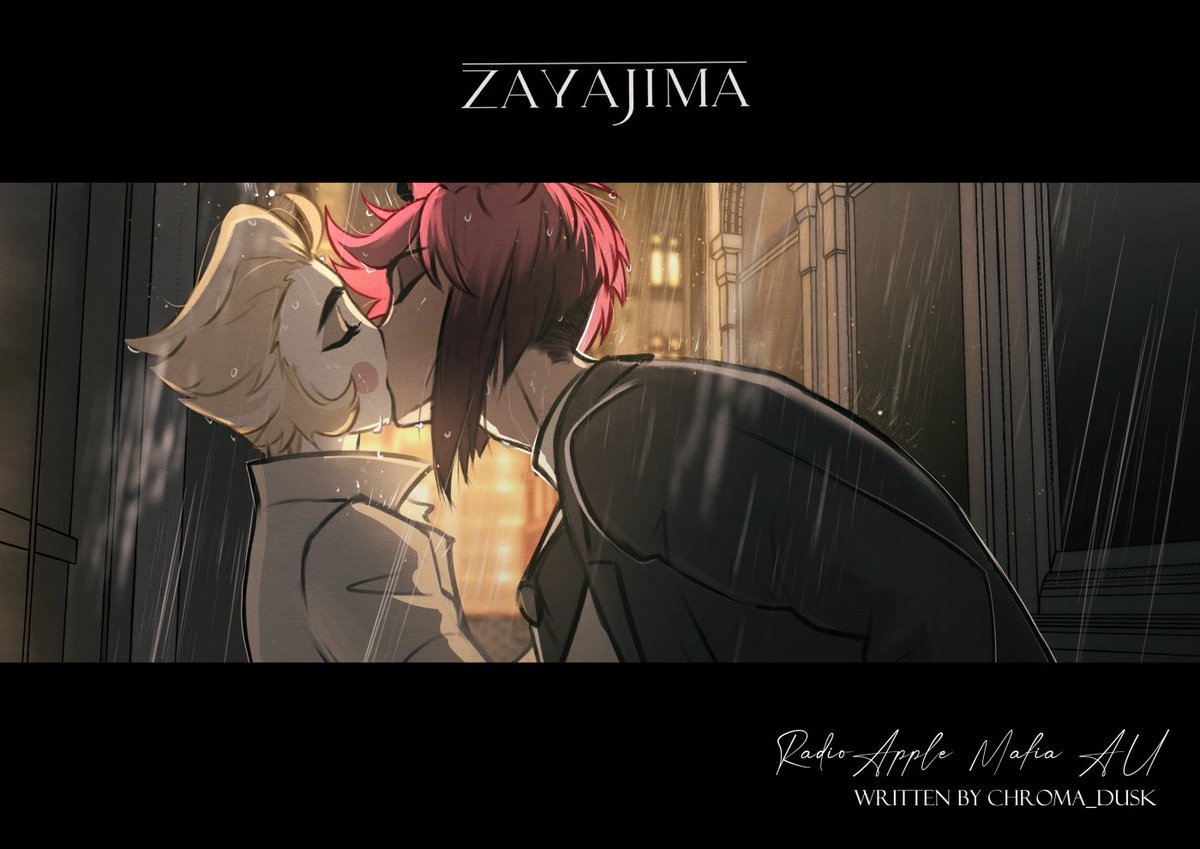 A few rainy frames for this captivating scene from <a href="/Chroma_Dusk/">🖤🩸CHROMA \\ DUSK🩸🖤</a> AU 🤍 

#radioapple