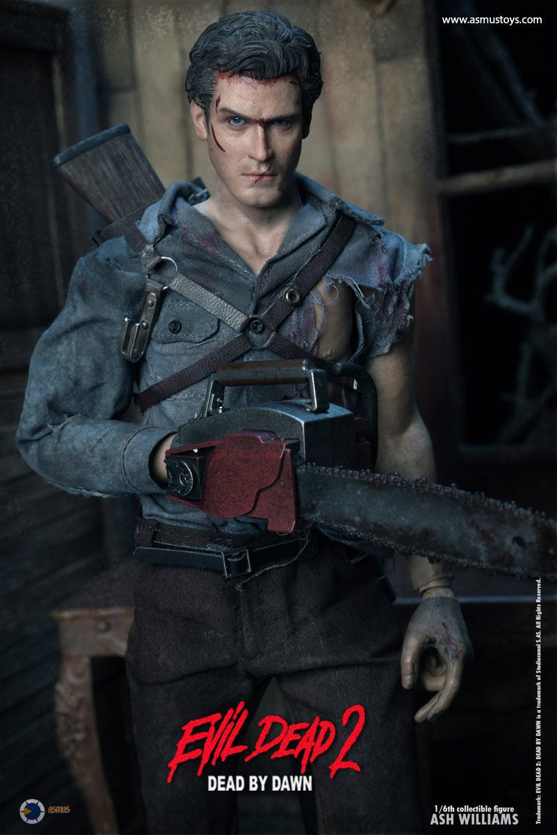 Evil Dead 2 – Updated Asmus Toys Ash Williams Revealed toyark.com/2025/12/26/evi… #toyark #actionfigures