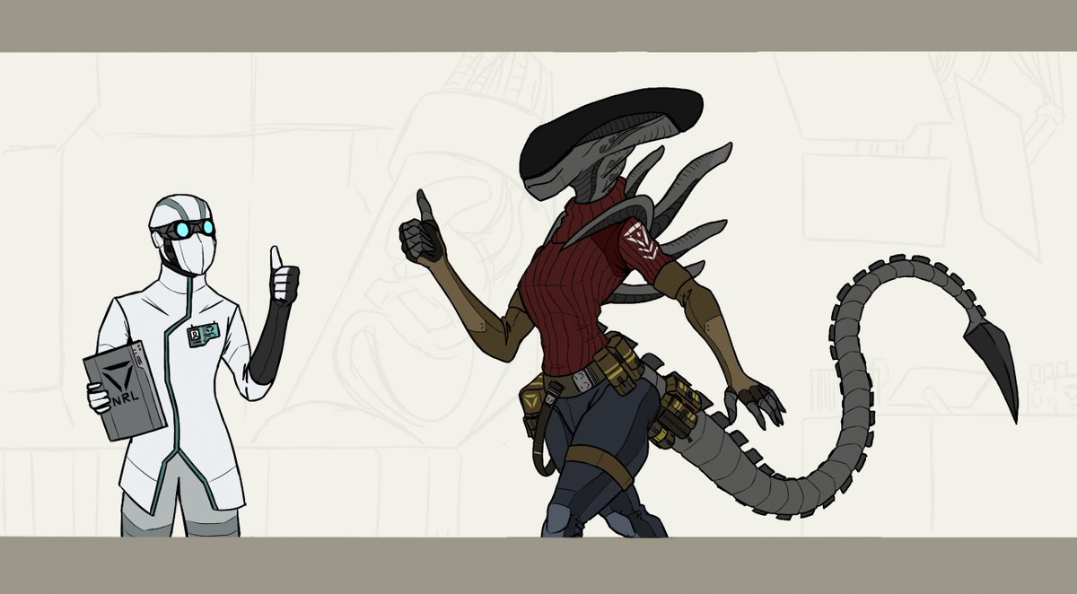 Y'all seem to really like the tall xeno lady !

Remember there is also the others ladies drones !