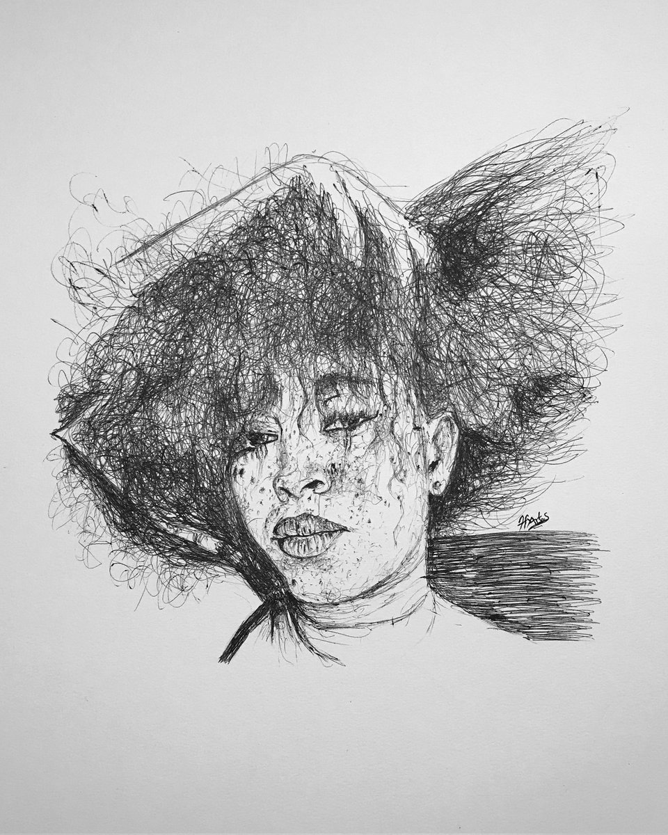 real_Ifyarts's tweet image. Show me what you can do with just a pen!