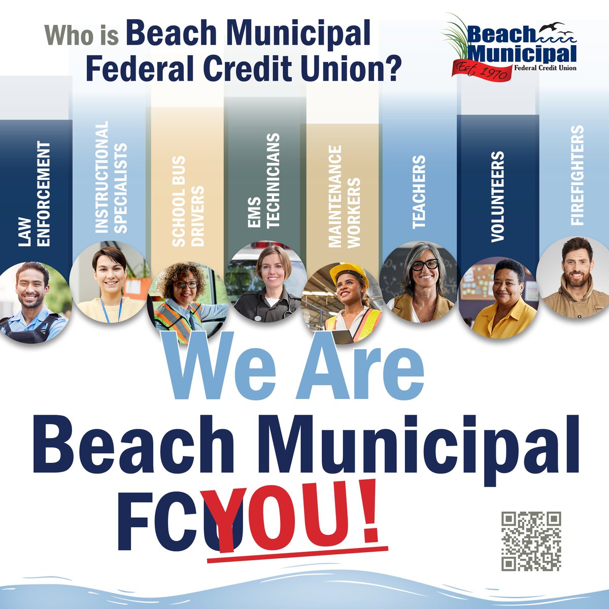 BeachMunicipal's tweet image. All Virginia Beach City &amp;amp; Public Schools employees, volunteers &amp;amp; their families are eligible to join Beach Municipal FCU. Learn more about Credit Union benefits, and remember ~~~ once a member, always a member!  ow.ly/VU3b30sRvVn
#CUatBeach