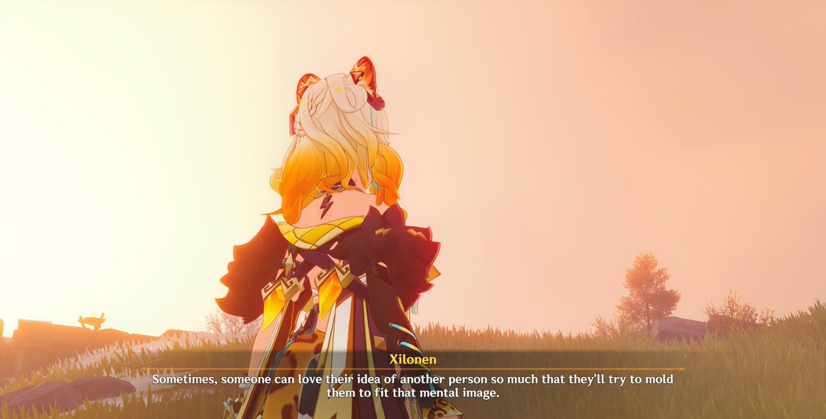 CEOofRonova's tweet image. I really love this line from Xilonen because it's genuinely such a real thing that happens far too often