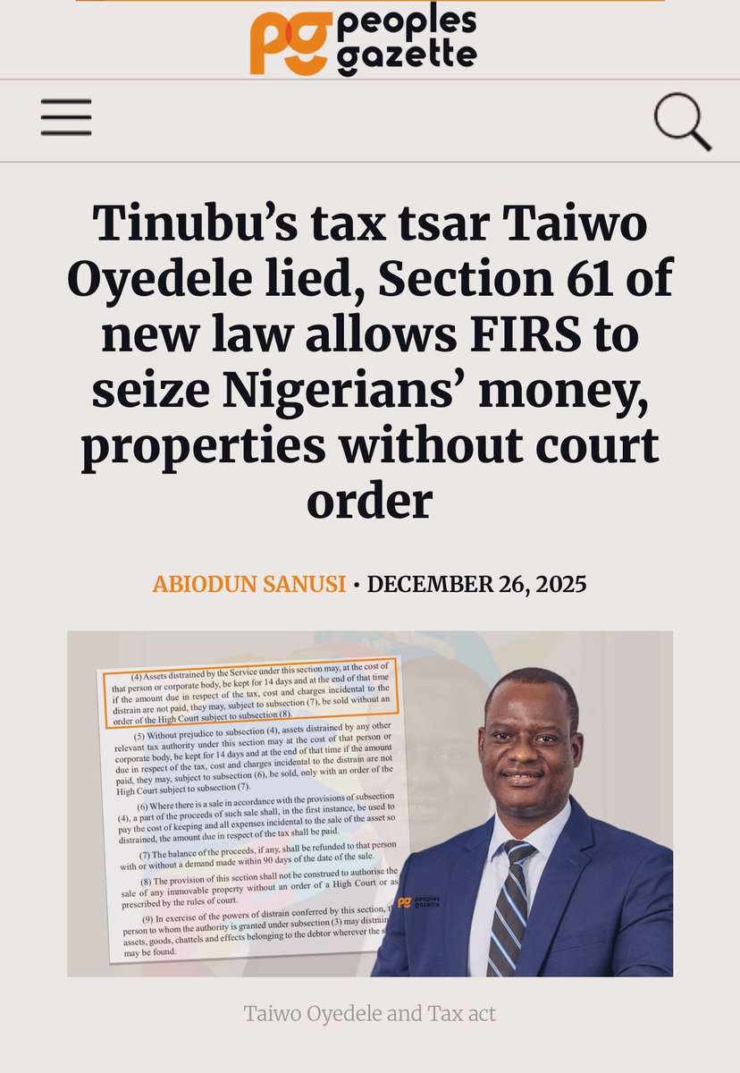 wearegst's tweet image. They forged the law, then gazetted it. This new tax law lets tax authorities take your assets to recover unpaid tax without going to court first.

This is a power too wide to ignore. 

#RejectTaxScam