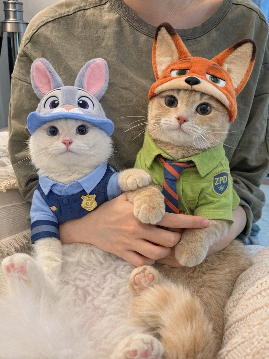 panik_cattack's tweet image. Catopia 🩶🩵💚🧡 #Zootopia2 #Zootopia