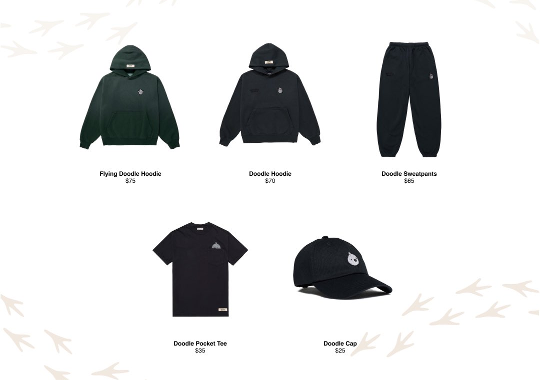 CollectorsMerch's tweet image. got christmas money you don't know what to do with? The Doodle Collection is here for you!