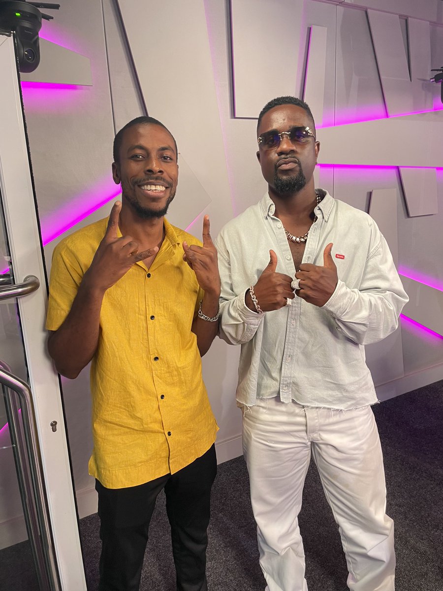 Congratulations to <a href="/sarkodie/">Sarkodie</a> and the team for a fantastic show and great performance from the 🐐 himself ❤️🙌