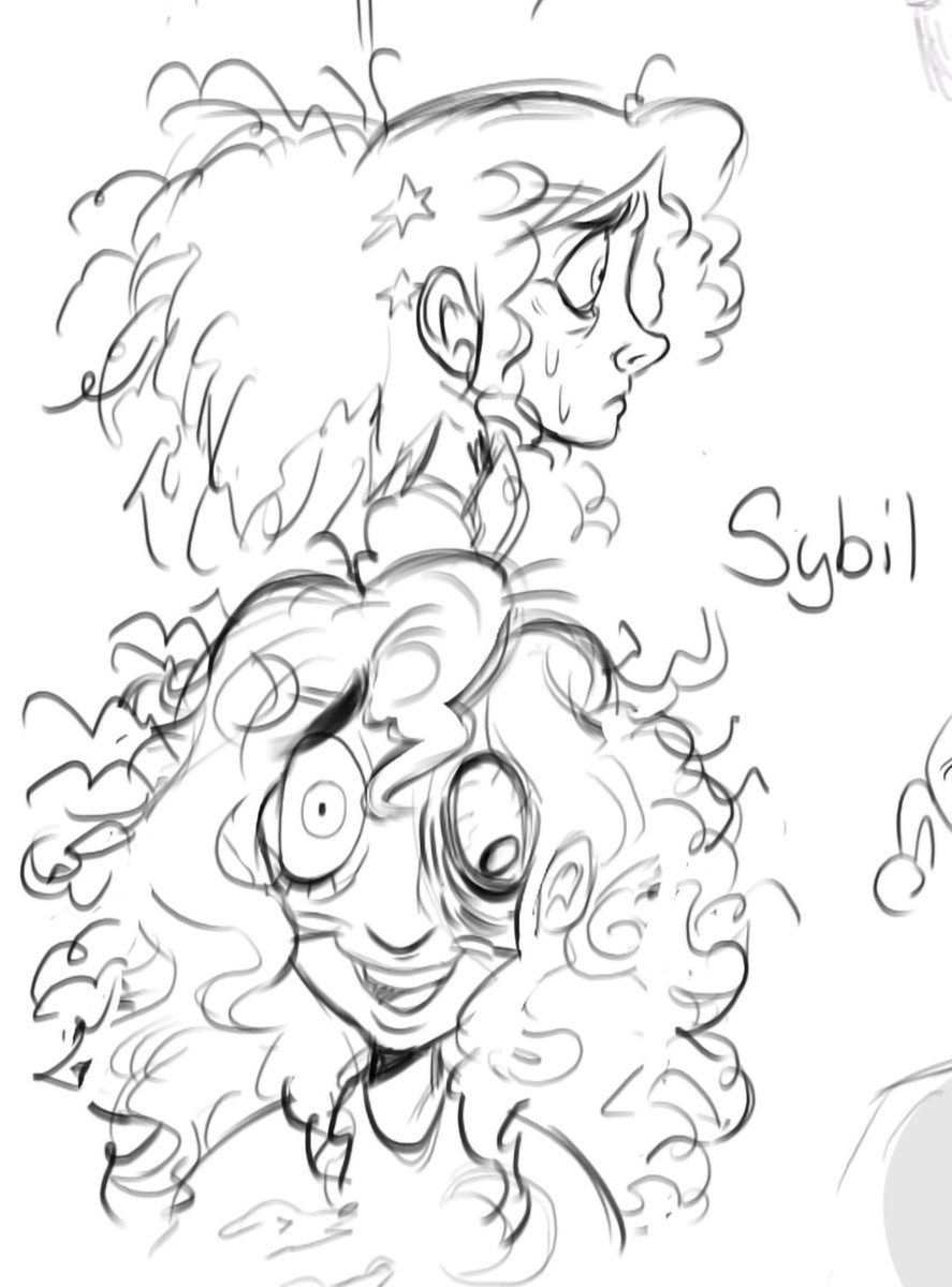 RandomlyF0Z0's tweet image. i never posted these Sybil doodles 
shes such a pretty gal 
#lookoutside #lookoutsidefanart