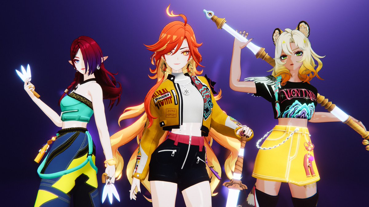 Mavuika, Xilonen and Chasca are gonna show you how it's done done done 😎🔥

#GenshinImpact #KPOPDEMONHUNTERS