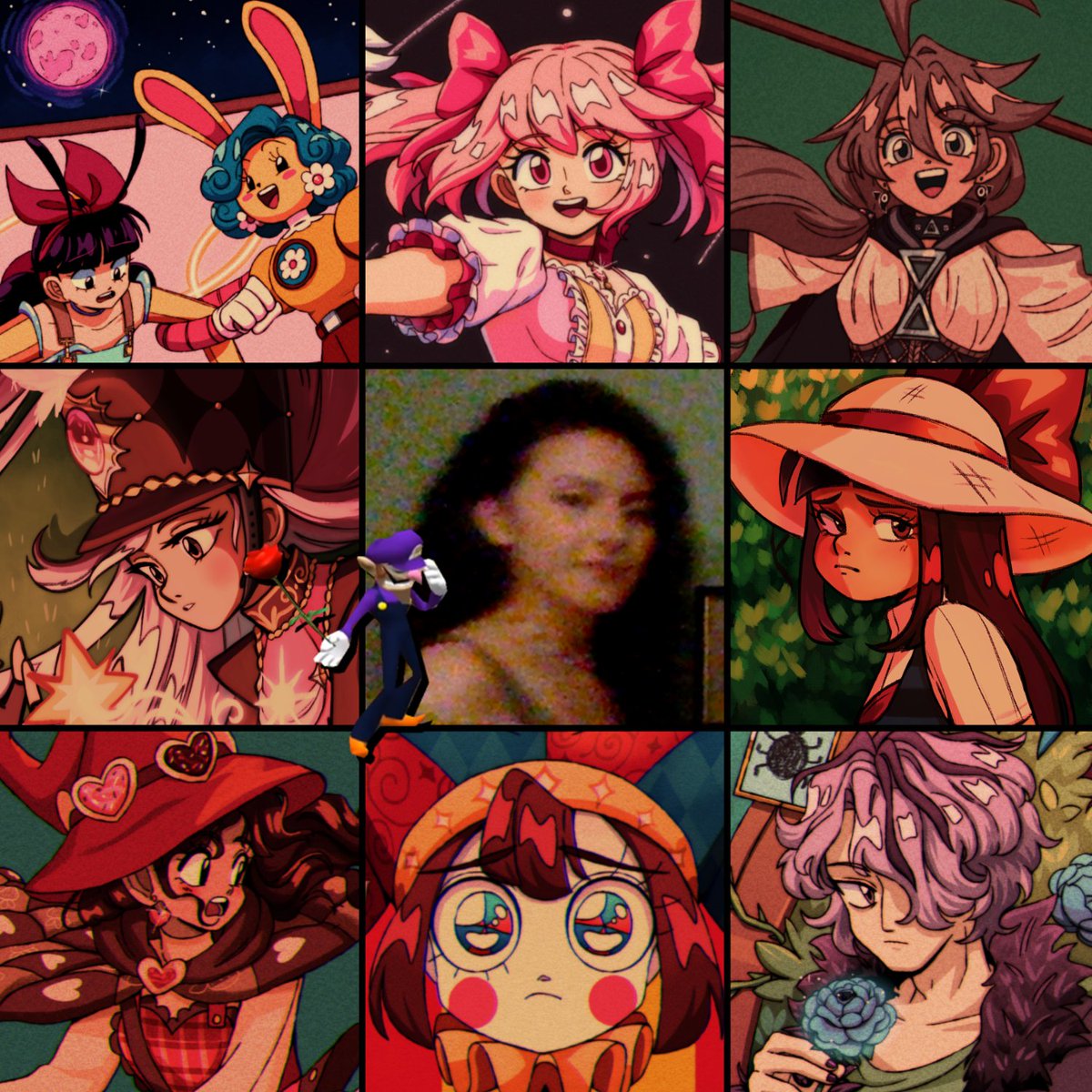 After several years, I finally got the courage to make this post with the highest quality photo ✨  
I've been deep in my art studies this year and noticed so much improvement.  I can't wait to see how it will be in the end of 2026! 
#artvsartist #artvsartist2025 #digitalart
