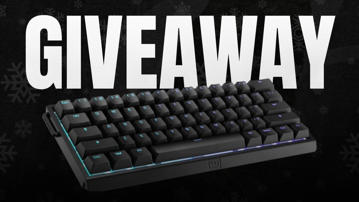 ZNDEsports's tweet image. NEW YEAR GIVEAWAY – WOOTING 60HE V2.

Kick off 2026 in style! We're giving away another lucky winner a Wooting 60HE V2 keyboard.

To Enter:
- Follow @ZNDEsports 
- Like &amp;amp; Repost 
- Tag a friend

Winner drawn on the 1st!
Start your year with a win.