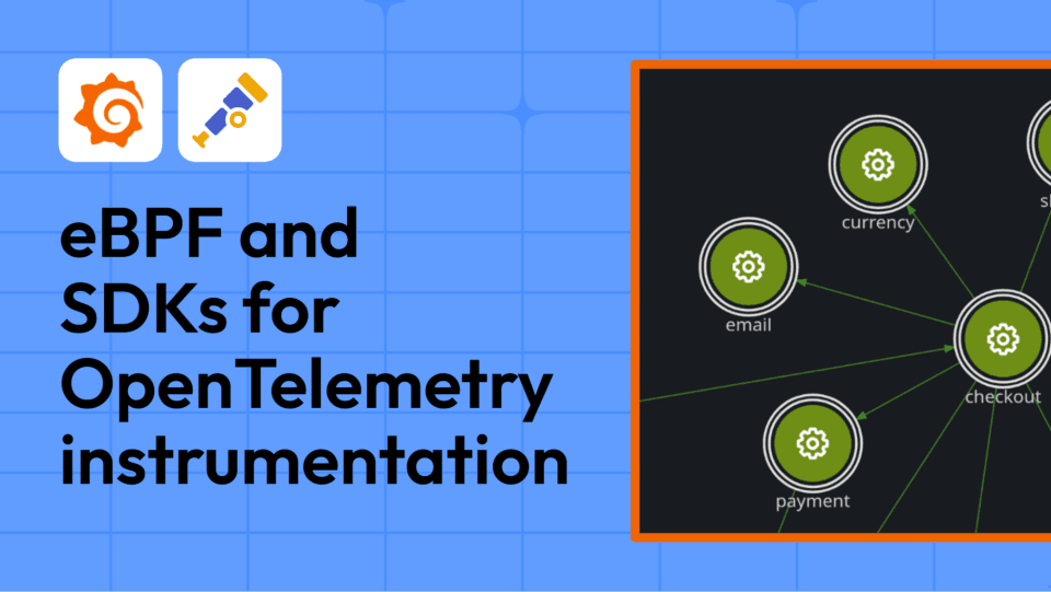 Modern observability demands both breadth and depth, and no single instrumentation technique delivers it all. 

Here’s why you should combine #eBPF and SDKs for #OpenTelemetry instrumentation: grafana.com/blog/why-opent…
