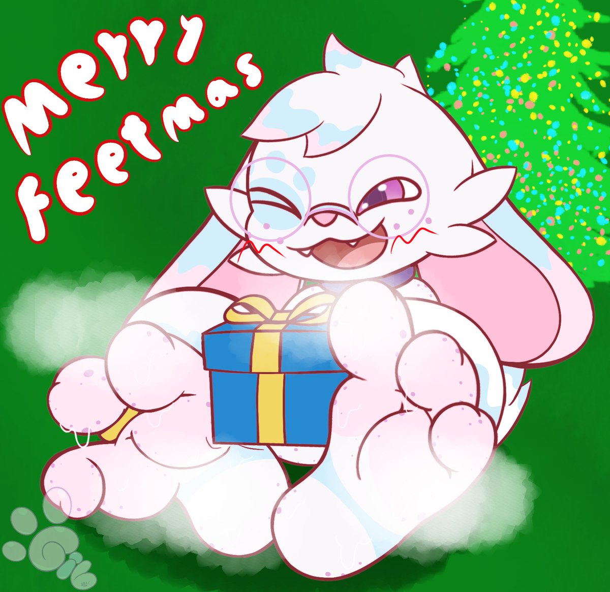 gil_softpaws's tweet photo. I hope every one had a good Christmas~ 

I myself had a great time getting some presents and presenting my pawsies as I open them! ❤️

So is like a present for you and me~ 😋 

Hope you all enjoy and had a great time<3 https://t.co/NqoXxvcZpo