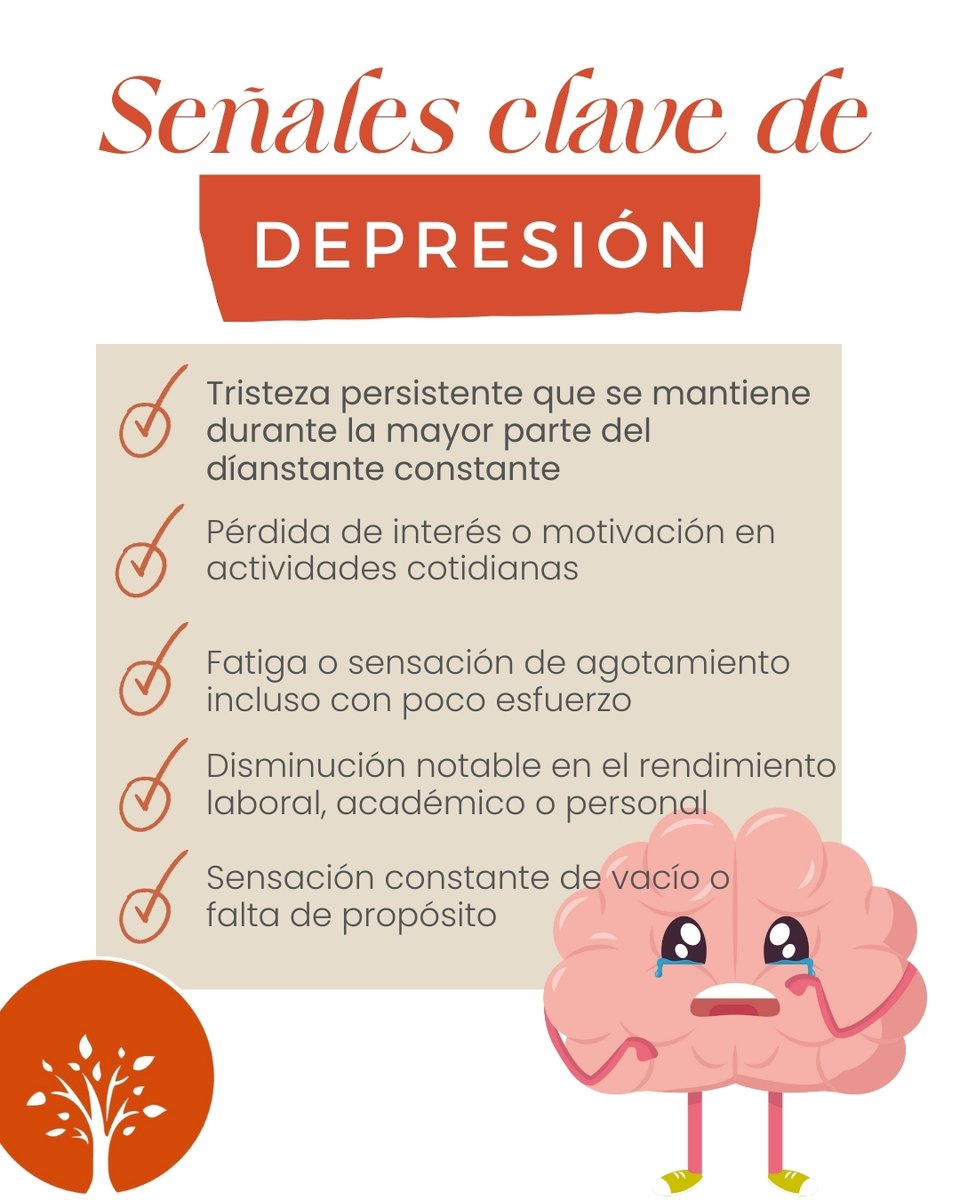 Cli_Solarium's tweet photo. Cuando el malestar emocional se vuelve persistente y comienza a afectar la vida diaria, pedir ayuda no es una debilidad, sino una decisión responsable y necesaria para cuidar la salud mental. 🤍

📞777 557 5566
📲 https://t.co/ev7nomw1P0 https://t.co/JSANilh0r1