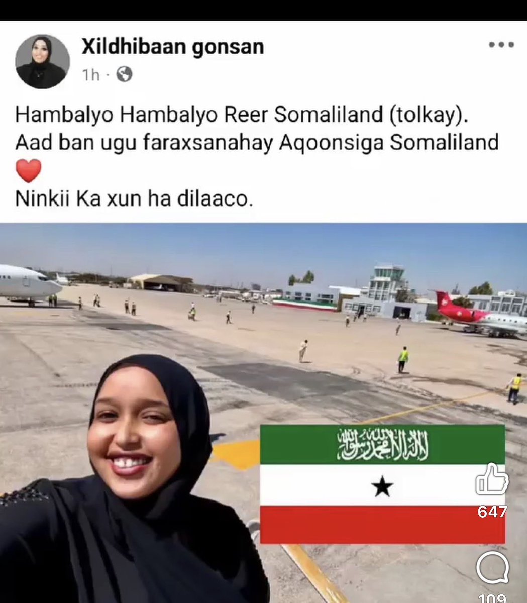 safiirk's tweet image. Qaar ka tirsan DFS ee fadhigeedu yahay #xamar oo hanbalyo u soo diray aqoonsiga Somaliland