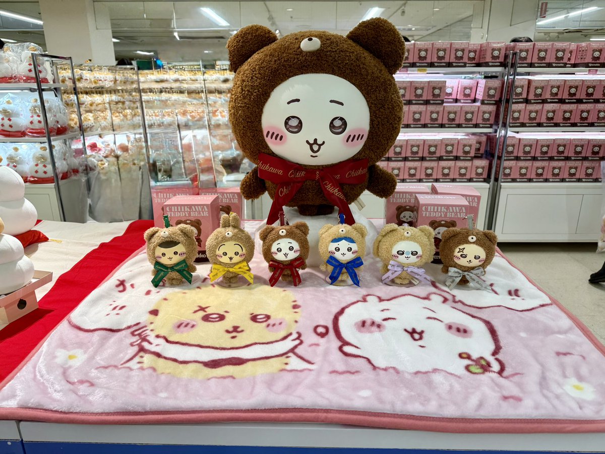 大宮ちいかわポップアップ🤩🎊
