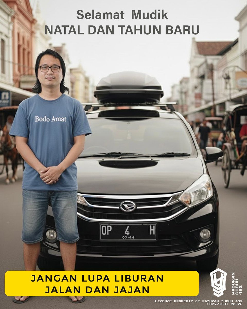 LIBURAN TELAH TIBA

Selamat berlibur pasukan! Jangan lupa jalan jalan dan jajan jajan.. Pastikan kuliner di tempat yang kamu kunjungi.

klik informasi seputar jalur mudik  ps492.or.id/info/

#MBLK26 #NoMudikNoParty #Mudik #MudikBareng #PasukanSubuh #PS492