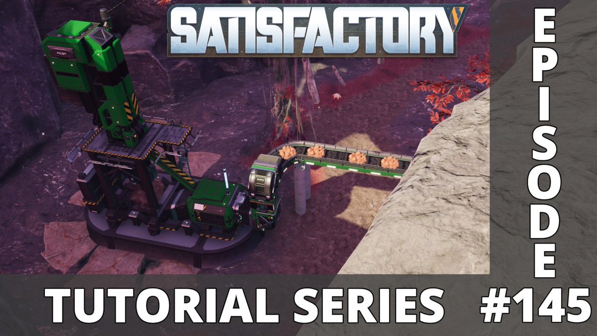 We continue the Battery production line in Episode 145, creating the Aluminum Casing Constructors and belting them in. Come check it out over here on YouTube: youtu.be/4FcoemXnB-o #Satisfactory <a href="/SatisfactoryAF/">Satisfactory</a>