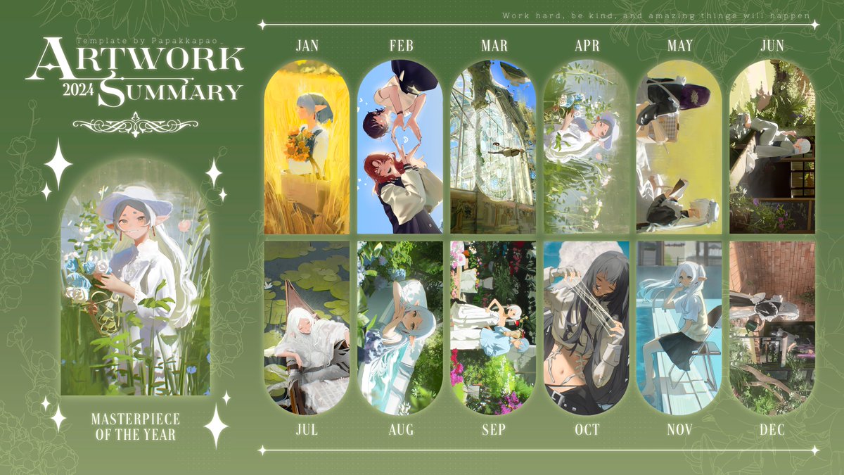 2025 Art Summary!! 🌟