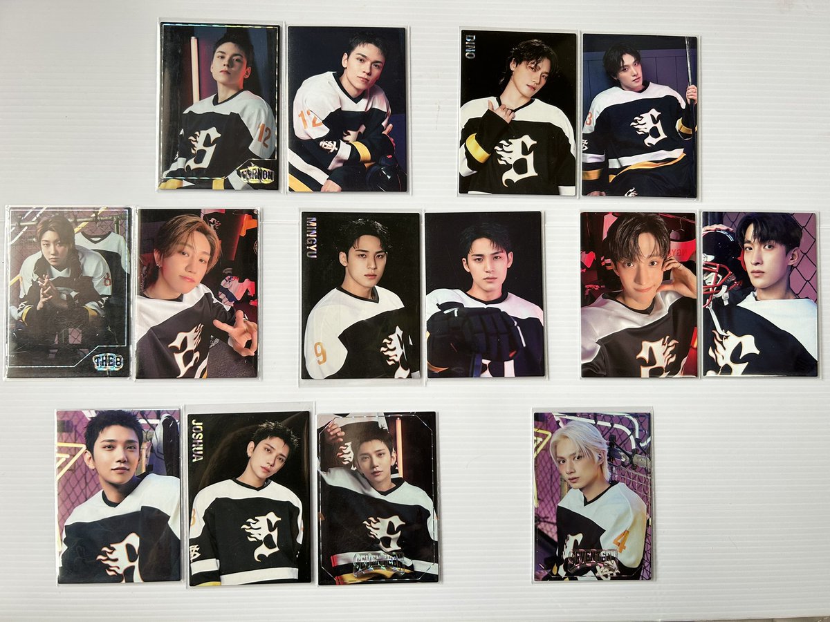 SEVENTEEN 交換 トレカ HOME 譲⇒画像1. 求⇒画像2.🍒🍊基本同種、同柄