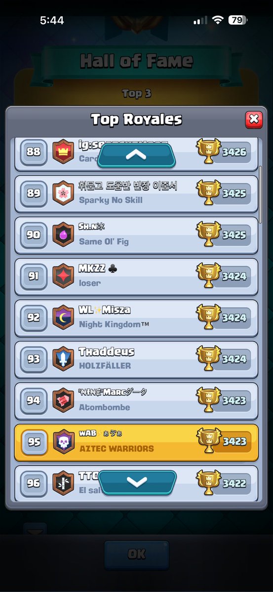 AfpFrz's tweet photo. Top 95 with @Husselava GG https://t.co/9SKAWc9DUp