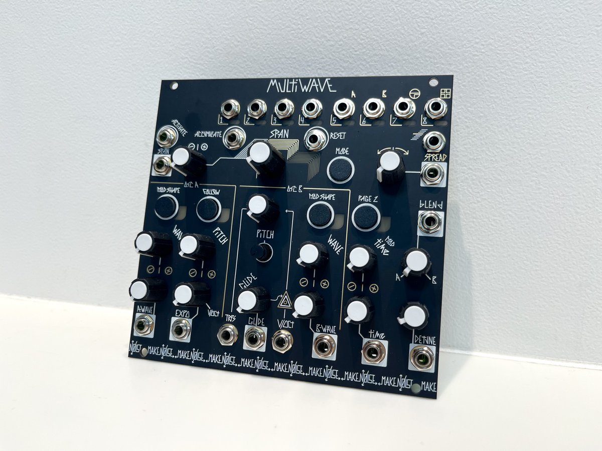 シンセサイザー入荷情報！！🆕🆕 Make Noise / Multiwave 8チャンネル