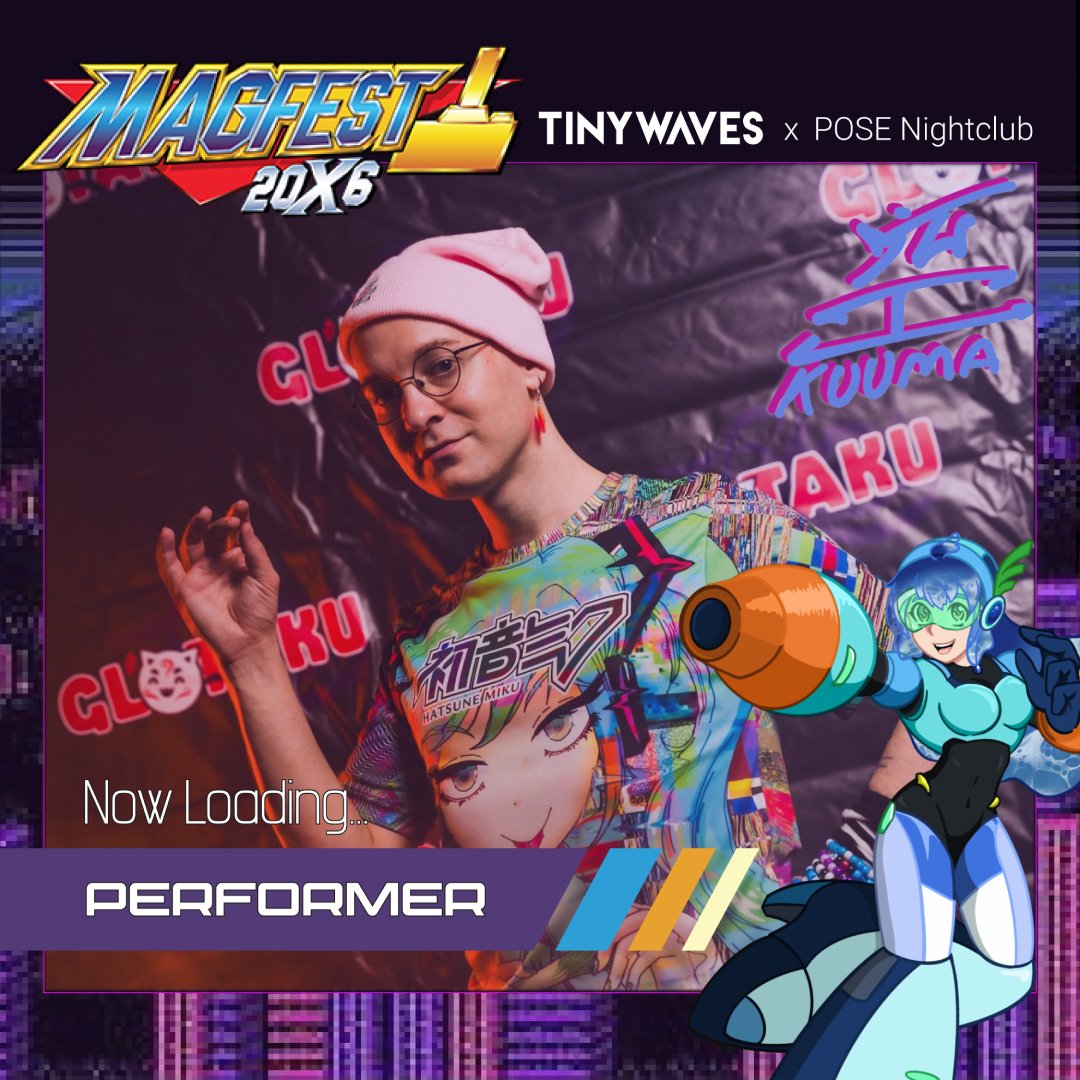 MAGFest's tweet photo. Glotaku takes over the late night show at POSE Nightclub, Thursday at MAGFest! Known for blending vgm+anime rave culture with club-ready sounds, @GlotakuParty brings together its resident selectors alongside close allies of the scene for a one-of-a-kind cross-genre onslaught. https://t.co/3f4B8KArnn