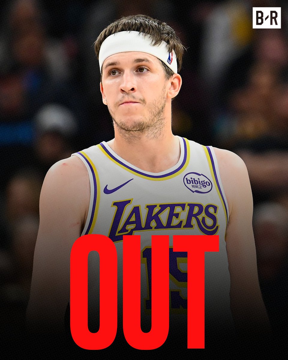 BleacherReport's tweet image. Austin Reaves will miss up to 4 weeks with a grade 2 left gastrocnemius (calf) strain.