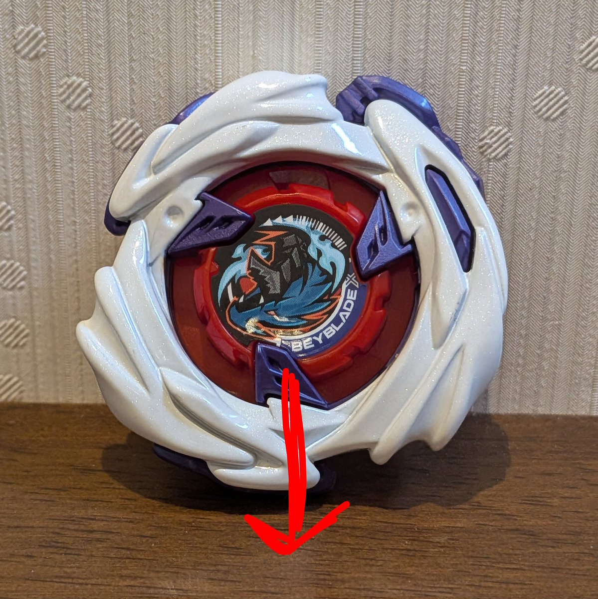 shark_minister's tweet image. 重量バランスはこんな感じ。
ざっくり、ラバーの大きな刃があるところの反対側が重いと考えれば良さそう。