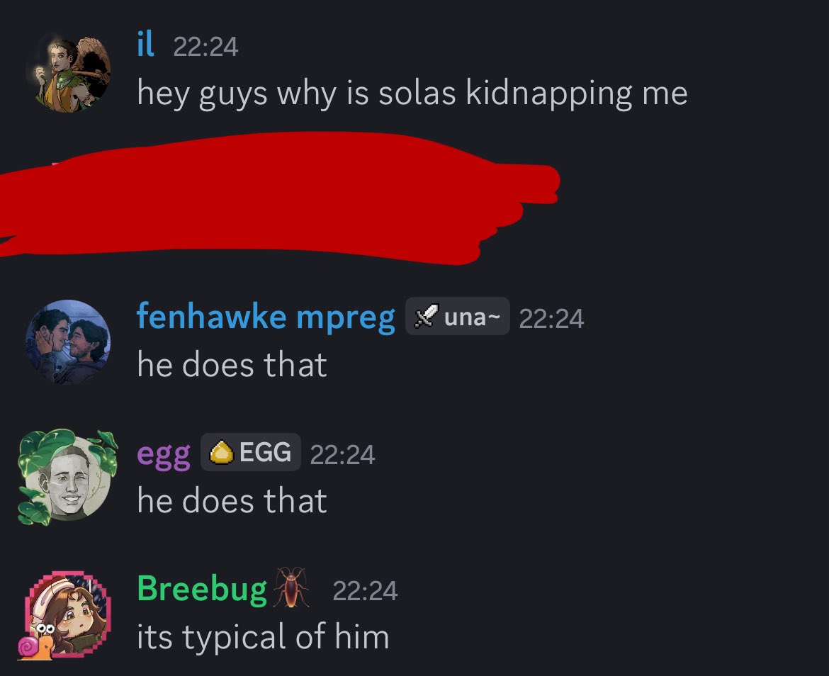 girltheblight's tweet image. oomf playing inquisition for the first time