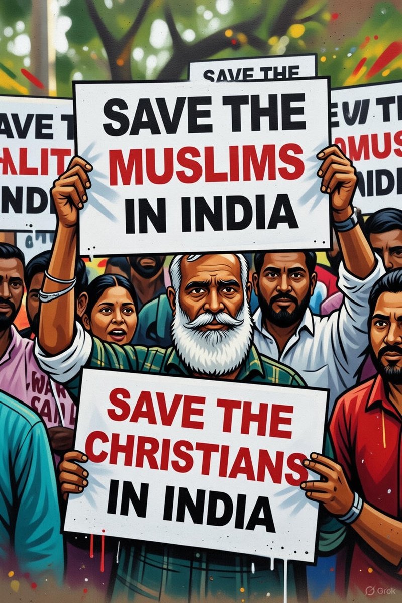 RussellAnamul's tweet photo. India is unsafe for the Minorities 

Save The Muslims 
Save The Christians 
Save The Dalits 

#IndiaOut https://t.co/Ndxmmn9biV