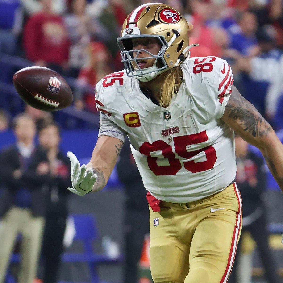 The #49ers are back on the practice field. WR Ricky Pearsall ...