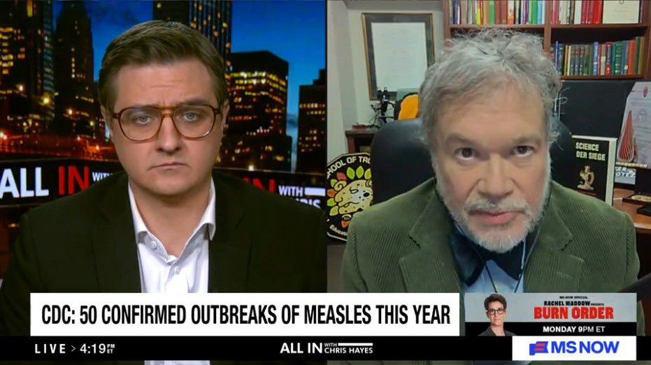 Prof Peter Hotez MD PhD DSc(hon) tweet media