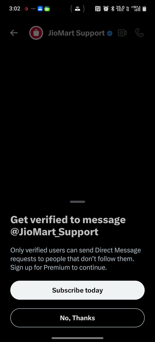 setadhruv's tweet photo. @JioMart_Support I can't https://t.co/Gi4dcHPDE9