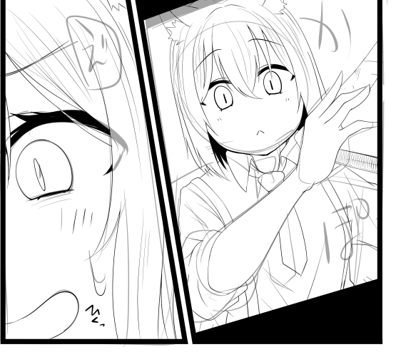 バタバタしててSkebの進捗を載せれてなかったんですがこんな感じの子を描いてます 