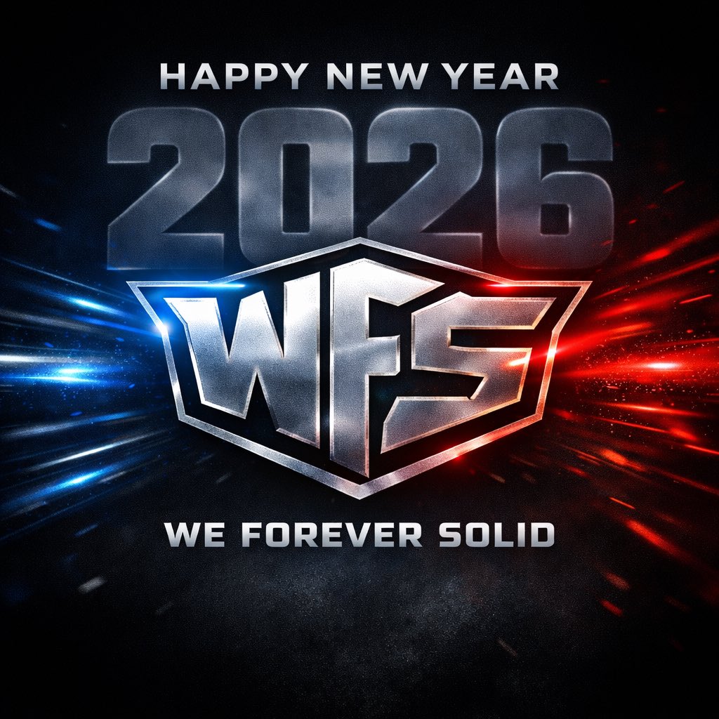 WeForeverSolid's tweet photo. Happy New Year from We Forever Solid (WFS).
As we step into 2026, we’re moving forward with purpose, discipline, and momentum.
This year is about growth, unity, and elevation.
We believe in every member. Let’s make 2026 unforgettable.
#WeForeverSolid | #WFS | #2026 https://t.co/hxLuoECiEP