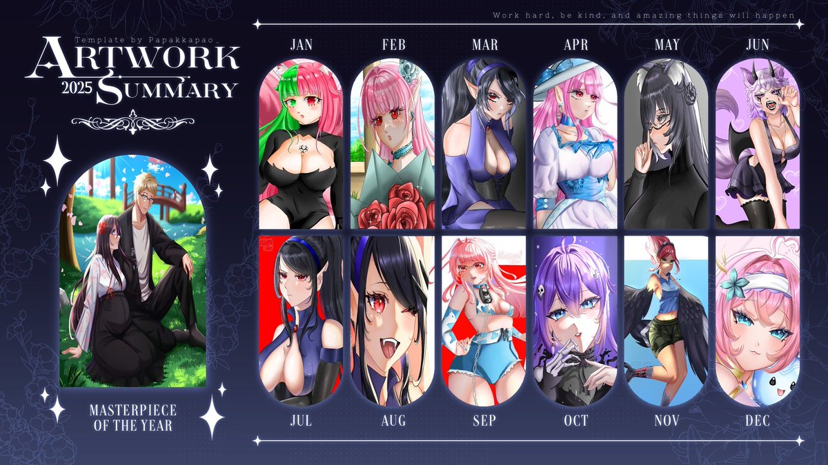 blow_arts's tweet image. This year was very important to me, it marked the beginning of my journey working with art and as an artist! I’m grateful to everyone who supported me and continues to support me. I thank each client who has commissioned me and given me the opportunity to work with you! It’s…