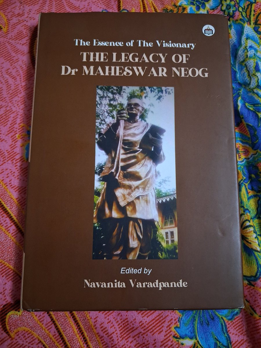 TopperToppler's tweet photo. #Book34 I was fortunate to read about Dr. Maheshwar Neog and his works and the impact it had on assam's literature and academia. His works spanning across disciplines from research to poems and paintings.
I am thankful to @VpNavanita for compiling this collection. https://t.co/a6K33e7vfe
